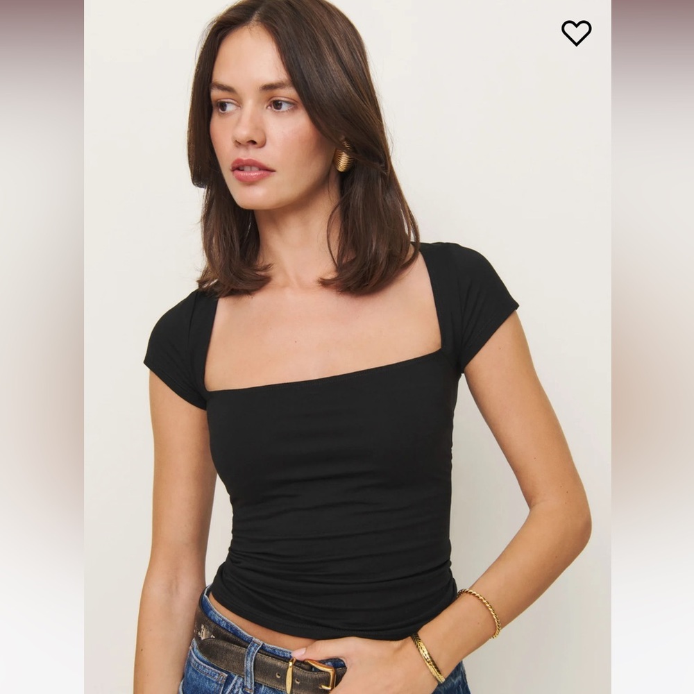Reformation Bardot Knit Top